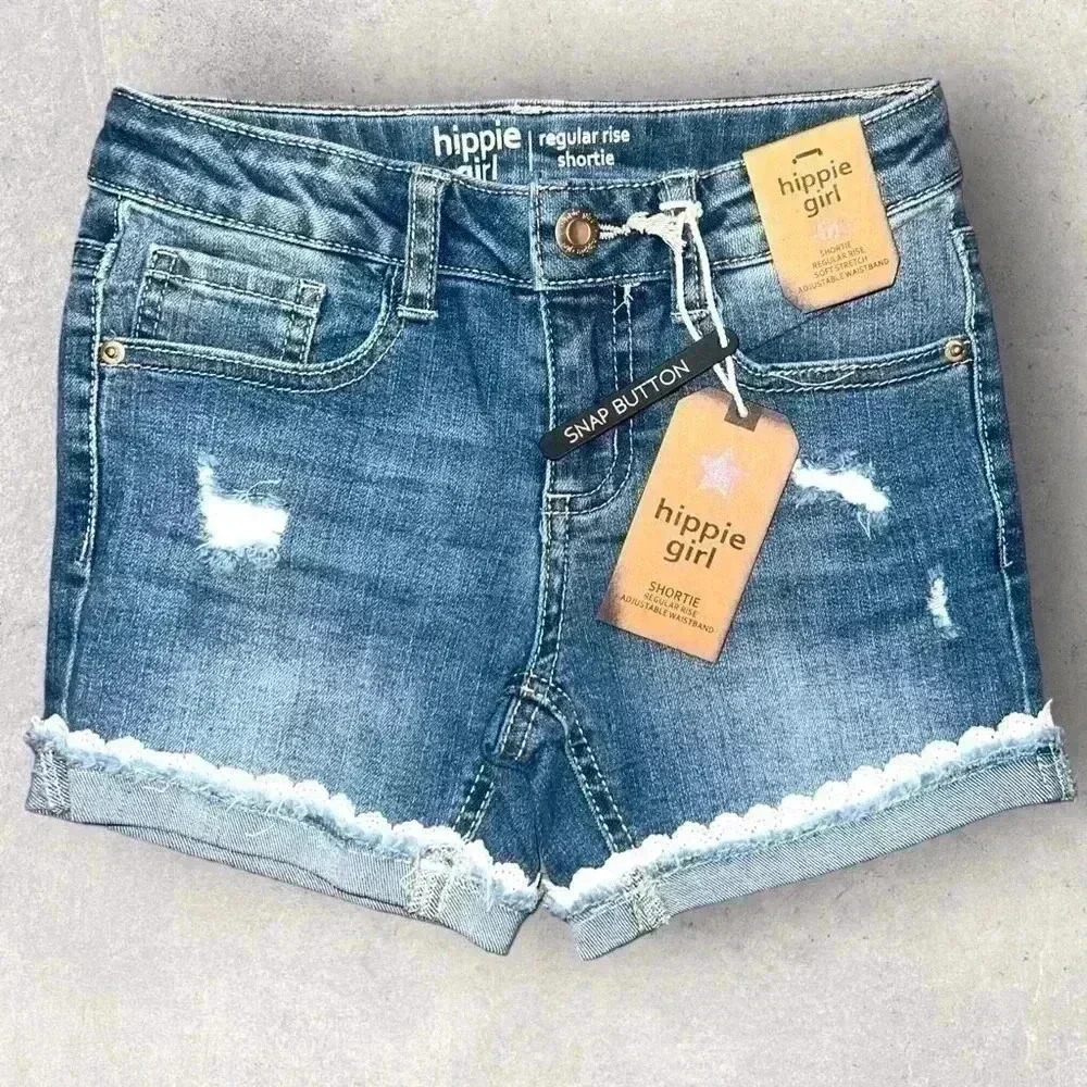 NWT‎ hippie girl Jean shorts